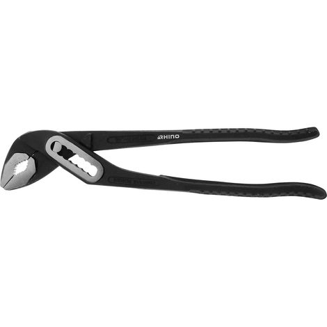 RHINO - Pinza multipresa 250 mm interrata universale – Realizzata in acciaio (cromo vanadio – Lunghezza 250 mm – Consente di serrare, afferrare o tenere tutti i tipi di oggetti – Garanzia a vita (1/5)