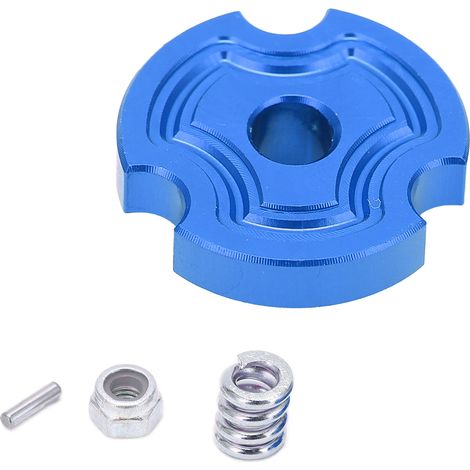 Embrayage à friction en aluminium pour voiture RC Traxxas 1/16, pièce de rechange bleue (1/5)