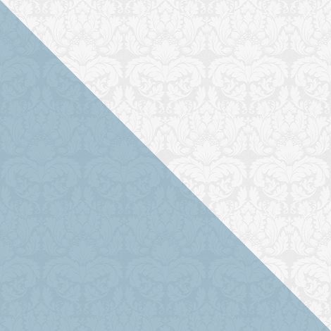 Papel pintado barroco Profhome 951361 papel pintado no tejido para pintar texturado de estilo barroco mate blanco 26,5 m2