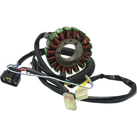 Motorcycle stator coil 3088159, compatible with Polaris Predator 500 models 2003 and 2004. (1/4)