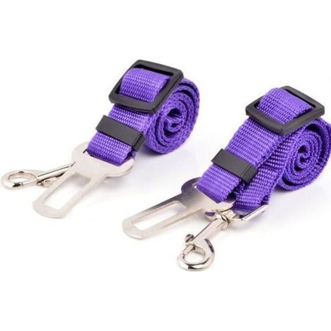Sicherheitsleine mit Gurt – Farbe nicht spezifiziert – Lila – Für Hunde und Katzen – Verstellbares System – Robuster Karabiner (1/3)