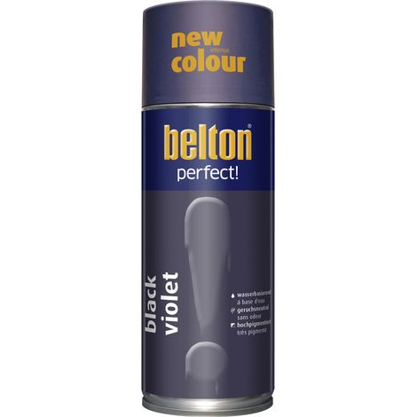 Belton perfect Lackspray 400 ml black violet matt