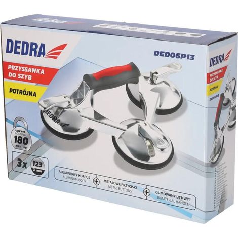 Dedra DED06P13 ventouse levage aluminium 180 kg (1/2)