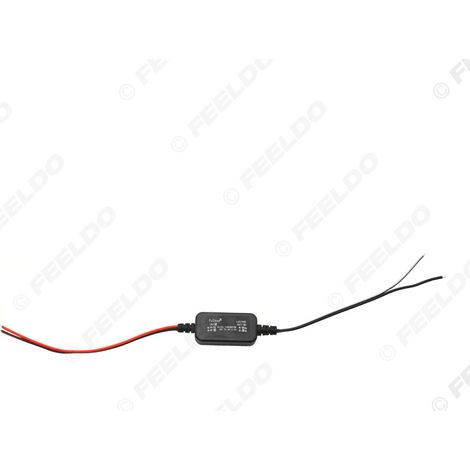 Adaptateur/convertisseur/transformateur allume-cigare miniature 2,5 A 12 V vers 6 V