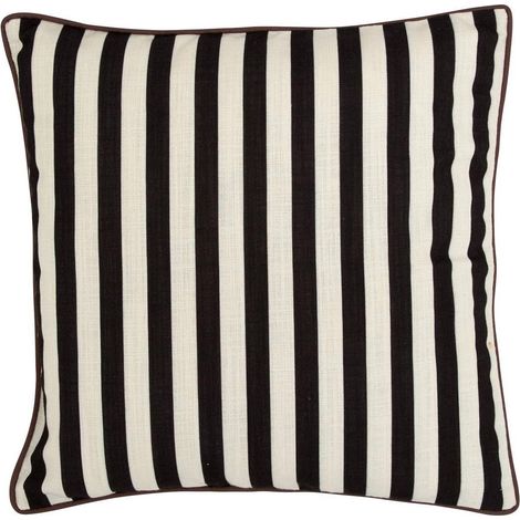 Coussin Extérieur "The Palm Resort" 40x40cm Noir & Blanc