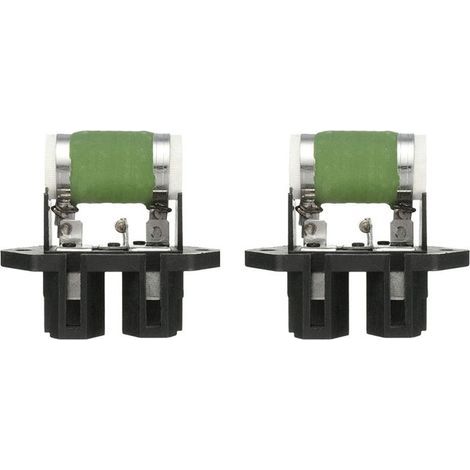 2X Résistance de Moteur de Ventilateur de Radiateur pour Bravo Coupé Punto Stilo 51736774 46533716 (1/2)