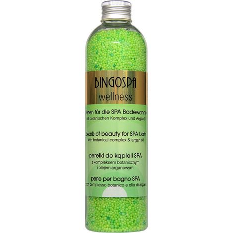Perle di bellezza per il bagno SPA, complesso botanico e olio di argan bingospa wellness (1/2)