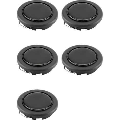 5X Bouton de klaxon de volant modifié pour voiture, bouton de volant de course, cache de klaxon universel (1/5)