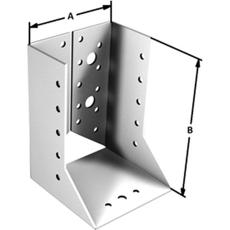 Außenhaken für Holzkonstruktionen, 60x80x2mm (1/2)