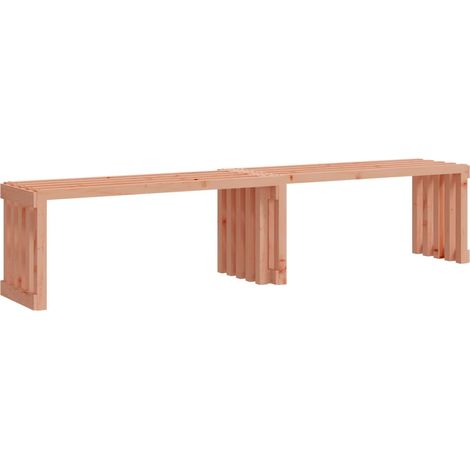 Garden Bench Natural Douglas Solid Douglas Wood Large vidaXL (1/5)
