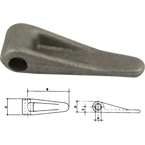 Cerniere piatte Cermag micron, mignon, leggerissima e leggera - Piatta leggera (1/2)