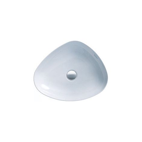 Duravit Cape Cod évier 500 mm, sans trou de coulée, sans trop-plein, Coloris: Couleur intérieure blanc, couleur extérieure blanc soyeux mat - 2339502600 (1/2)