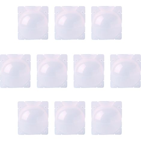 Confezione da 10 palline di plastica trasparente, riutilizzabili e ad alta pressione per la propagazione delle radici delle piante, per piante da interno e da esterno, L