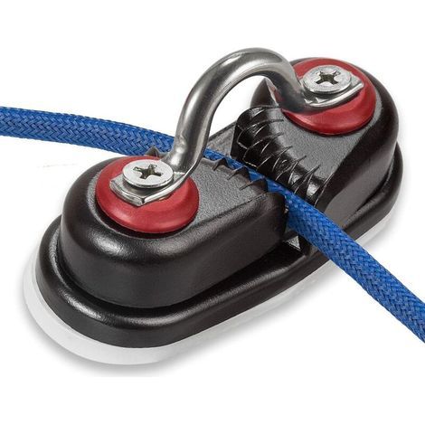 Cornamusas para cabos, cornamusas de leva con rodamientos de bolas de entrada rápida para cabos de hasta 5/8 de pulgada, accesorios para botes auxiliares (1/4)