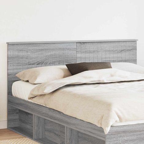 Kopfteil Graues Sonoma Holzwerkstoff (1/5)
