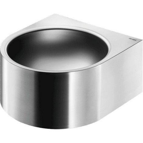 Delabie WT FACIL sans trou de robinet sans trop-plein Acier inoxydable 1.4301 satiné