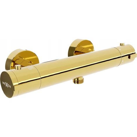 Mexen Kai Thermostat-Duschmischer, Gold - 77100-50 (1/2)