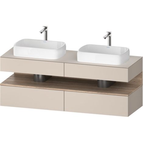 Duravit Collection One Konsolenwaschtischunterbau, 2 Auszüge, 2 (1/2)