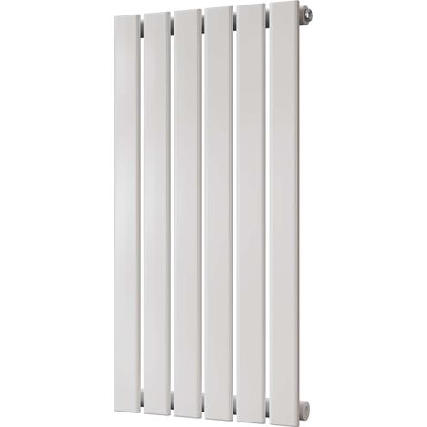Typhoon - White Designer Radiator H800mm x W408mm Single Panel (1/3)