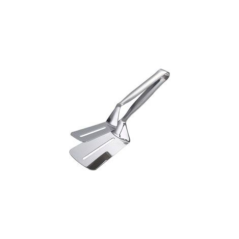 Pinza multifunzionale Crezuo per pane/bistecca/grigliate/barbecue/bistecca - Acciaio inossidabile monoblocco di alta qualità
