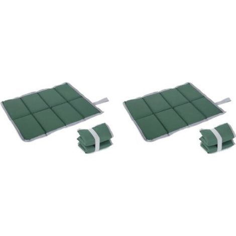2er-Pack Sitzkissen faltbare Sitzkissen Outdoor-Sitzkissen wasserdichte tragbare Kindersitze geeignet für Camping und Wandern 39 x 29 5 x 1 cm 29,5 (1/5)