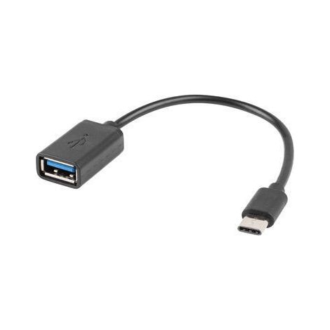 Lanberg AD-OTG-UC-01 cable USB 0,15 m USB 2.0 USB A USB C Negro (1/2)