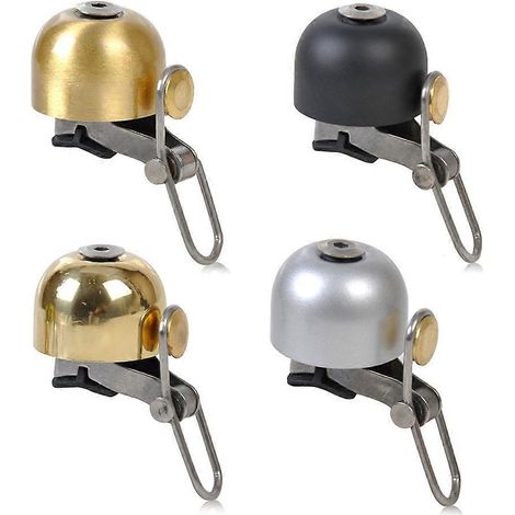 Sonnette de vélo miniature, sonnerie puissante pour guidon, sonnette pour VTT et vélo de route. (1/3)