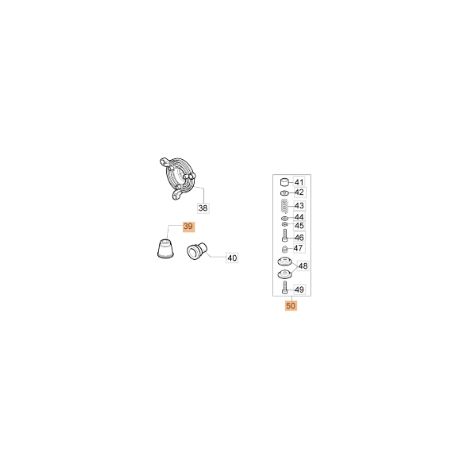 Antivibrationsgebläse Modelle BV162 BV163 ORIGINAL EMAK 56020136