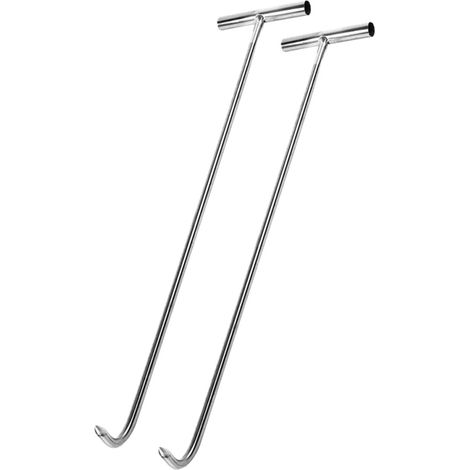 de levage en T en acier inoxydable KICHOUSE 2 pièces