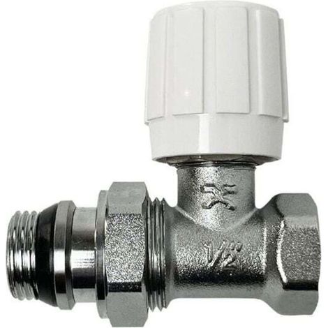 Vanne de radiateur manuelle Ulisem 1/2 angle, vanne de chauffage thermostatique, vanne de régulation de radiateur thermostatique, vanne thermostatique, vanne thermostatique automatique, vanne de chauf (1/2)