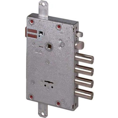 SERRATURA METALLO APPLICARE ELETTRICA 17515 CISA - DM CORTA+ CANTIERE M4+SCR IP.MM 28 E.MM 64 - 1 pezzo