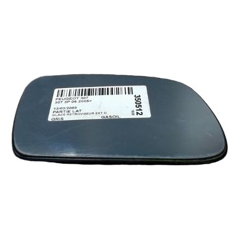 [PRODUIT D'OCCASION] Glace Retroviseur Exterieur D PEUGEOT 307 2005- ♻️ Ref Oe. 8151ha - Garantie à vie (1/3)