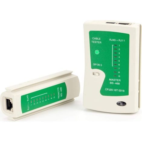 network cable tester for RJ45 and RJ11 cables (1/5)
