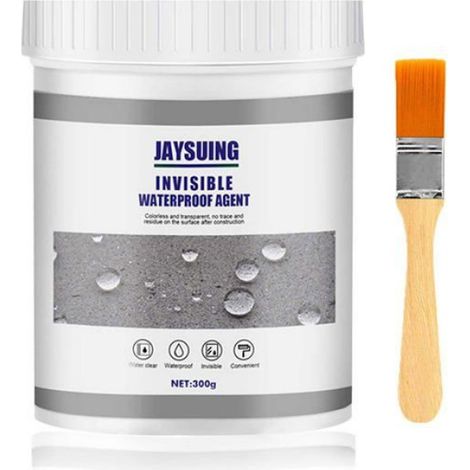 1 Agent De Revêtement Imperméable Transparent,300G,Scellant Pour Fissures,Murs Extérieurs,Toits,Salles De Bains (1/5)