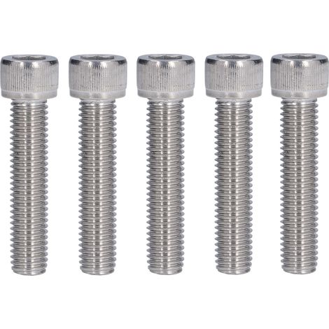 Lot de 20 vis à tête cylindrique creuse M12x1,75 DIN 912 en acier inoxydable A2-70 à filetage grossier (1/5)