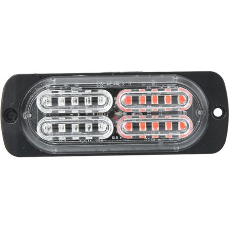 Lampe stroboscopique ultra-mince, lampe de signalisation universelle 930V pour fourgonnettes et voitures, IP66, feu clignotant d'urgence (aléatoire) (1/5)