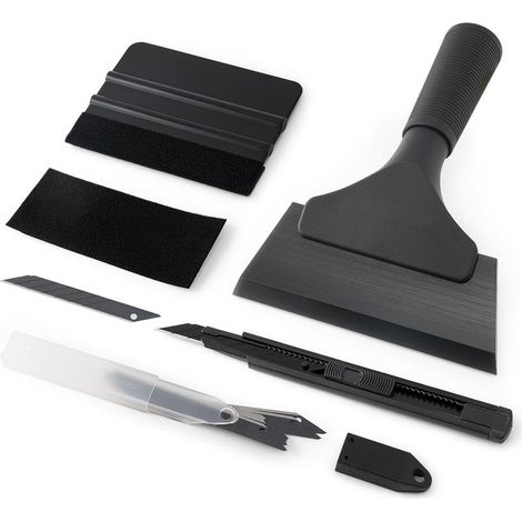 Ensemble de 14 pièces Kit d'outils en vinyle pour fenêtre, outils de teinture de fenêtre, petite raclette pour fenêtre, kit d'application de teinture de fenêtre de voiture, outils de (1/5)