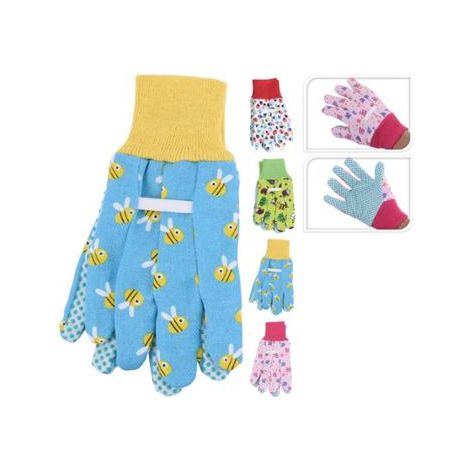 GUANTI DA GIARDINAGGIO PER BAMBINI IN 4 ASSORTIMEN