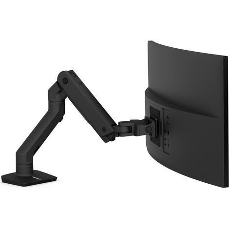 ERGOTRON Ergotron HX Monitorarm Tischhalterung Schwarz (45-475-224)