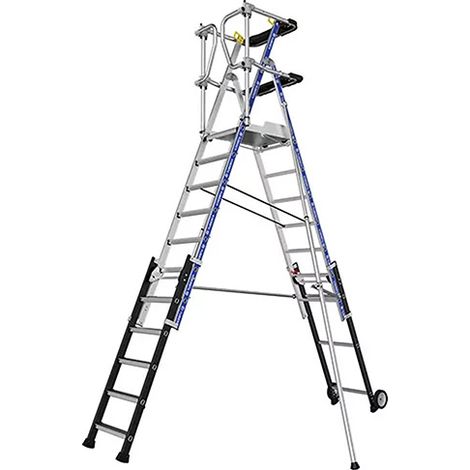 Pirl télescopique de 8 à 11 marches - Hauteur max. de travail 4.50m - 2272963