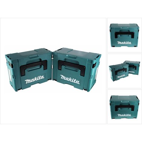 Makita Makpac Set Gr. 2 + 3 Transportbox / Werkzeugkoffer (1/5)