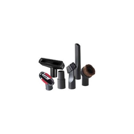Adatto per accessori per aspirapolvere Philips Midea, set da sei pezzi di testine di aspirazione PP due in uno, diametro della spazzola rotonda 32 mm (1/4)