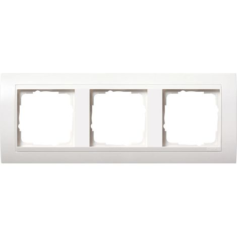 Gira Marco embellecedor 3x Interm. RW Gira Event Blanco puro [0213803], 0213 803