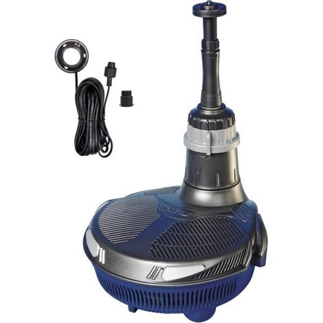 Hozelock – Pompe immergée EasyClear 3000 LED – Débit max 1260 l/h – Hauteur de refoulement 0,7 m – Filtration UV et éclairage LED intégrés