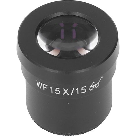 WF15X/15 30mm Okular Stereomikroskop, Weitfeldobjektiv, hohes Okular für Labor, Präzisionsoptik, binokulares Zubehör. (1/5)