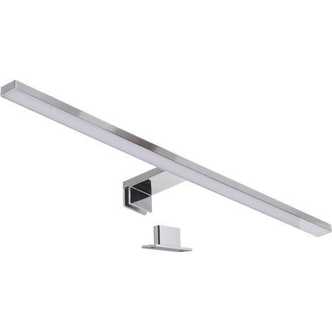 Iluminación LED para muebles de baño, espejos de tocador, apliques de pared, iluminación de tocadores, grado de protección IP44, blanco neutro, longitud: 600 mm (1/5)