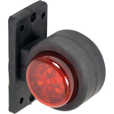 FEU DE GABARIT DROIT/LED ROUGE/BLANC 72MM