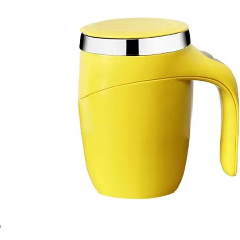 Tasse À Mélange Automatique - Acier Inoxydable Double Paroi - Pour Café Thé Boissons Chaudes Ou Froides - Bureau Maison Voiture - 1 Pièce (1/5)