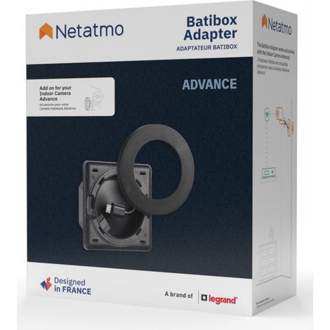 Netatmo NPC-BAT-B cámaras de seguridad y montaje para vivienda Anillo adaptador