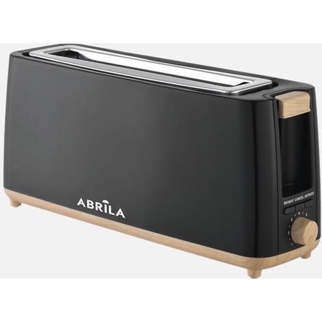 Tostador pan yeltes 900w negro/haya 7niv.tost.descongelacion,apag.automatico.1ranura.recogemigas.17x38x115cm